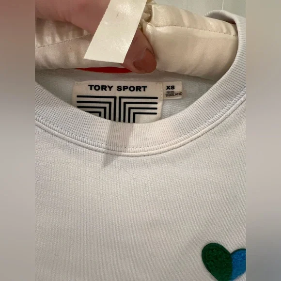 Tory Burch Light Blue Sweatpants and Top Set
